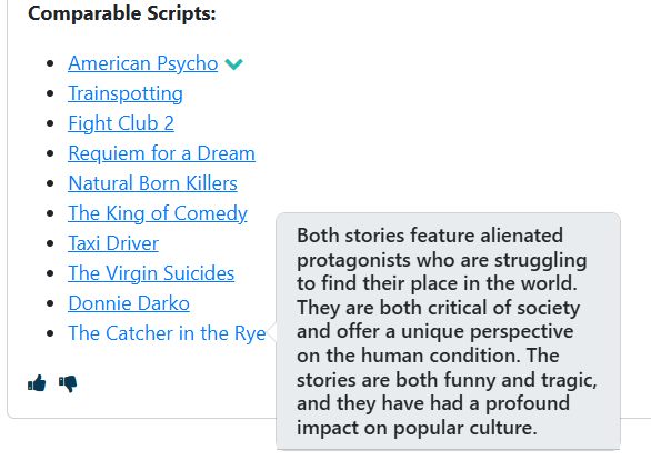 Similar stories screenshot 2