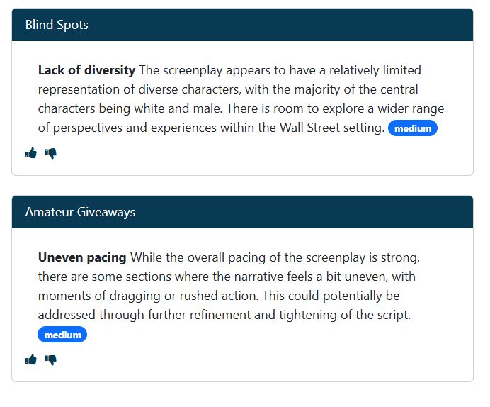 Script analysis example 3