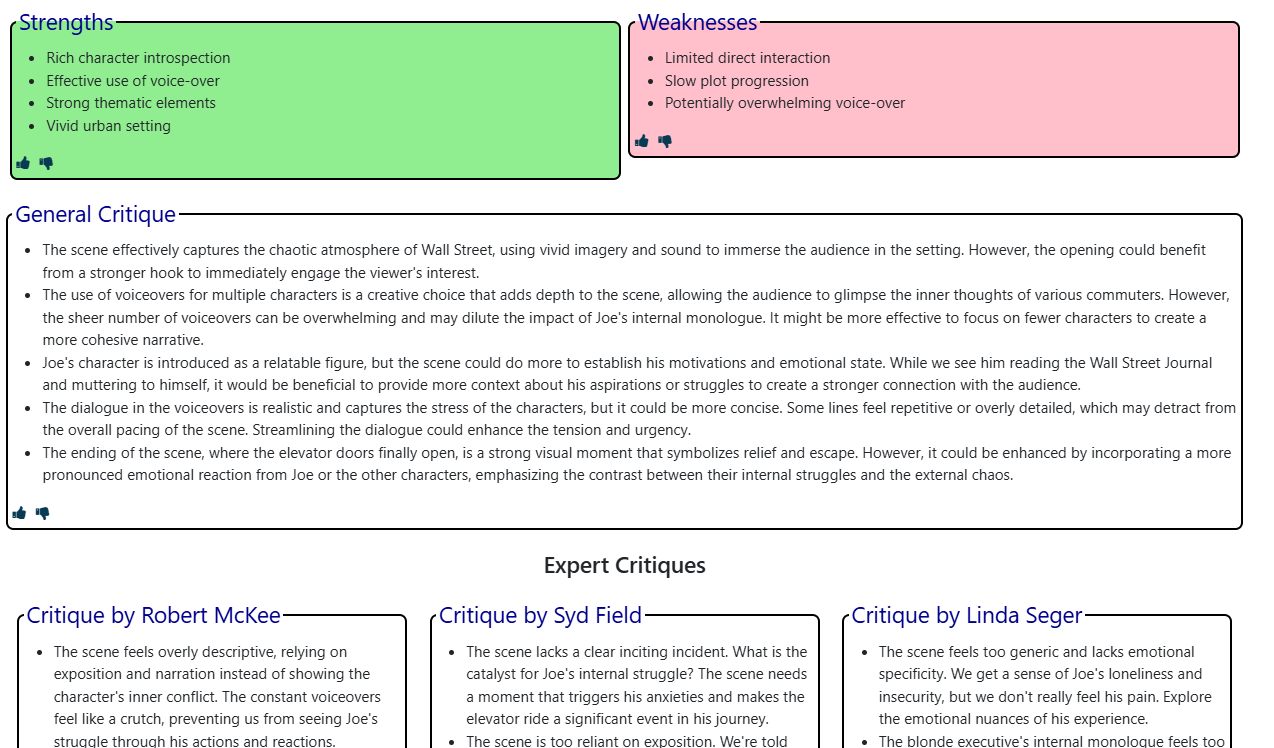 Visualization of story beats and pacing